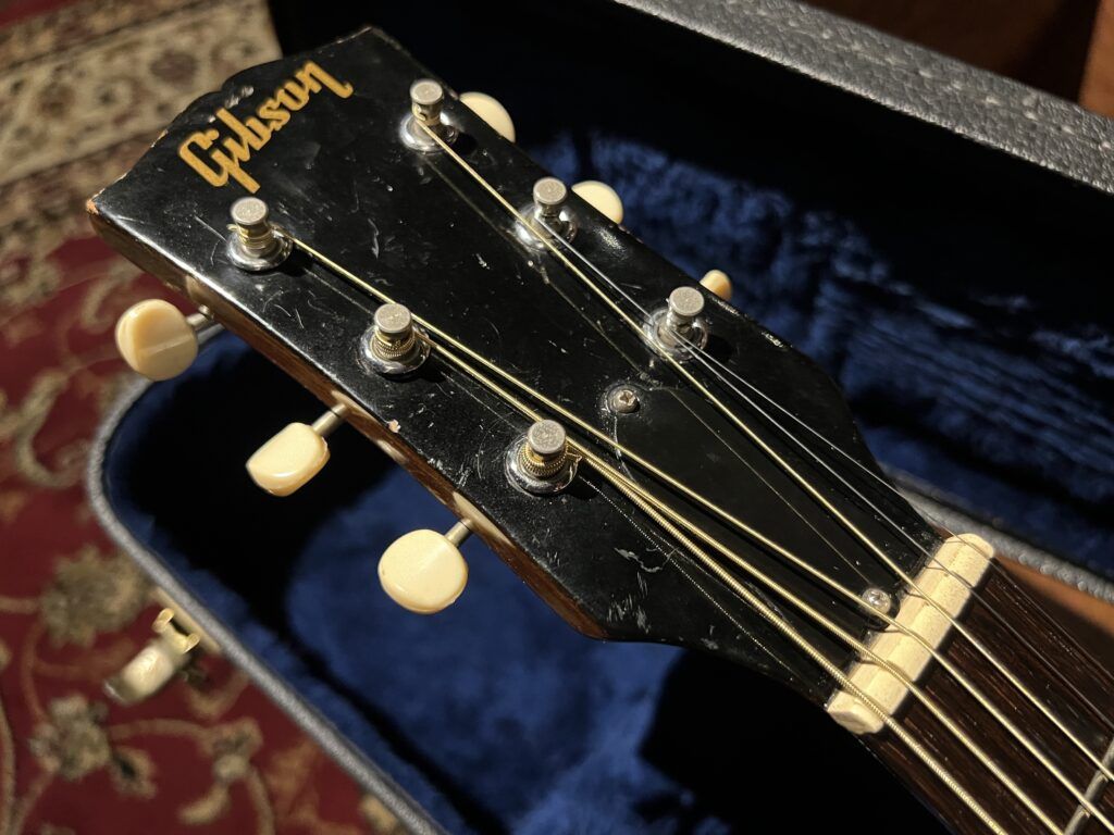 Gibson J-50ADJ 68年製 ビンテージギター ヘッドロゴ