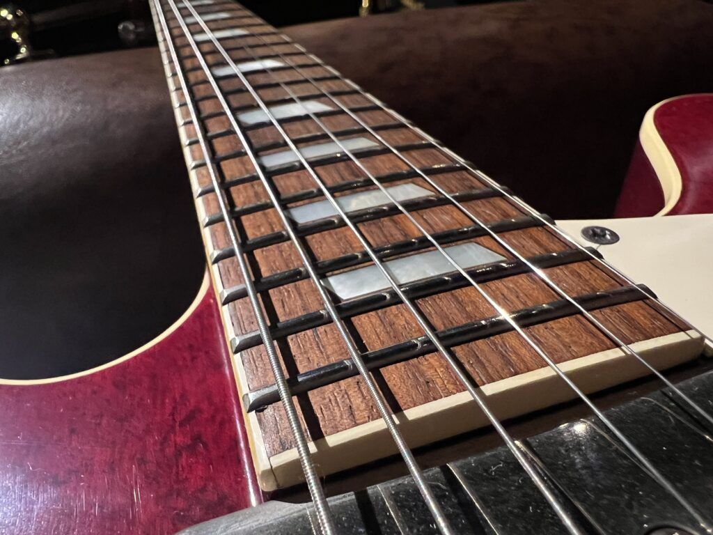 Epiphone Japan Casino 1999年製 オレンジラベル フルアコ 指板