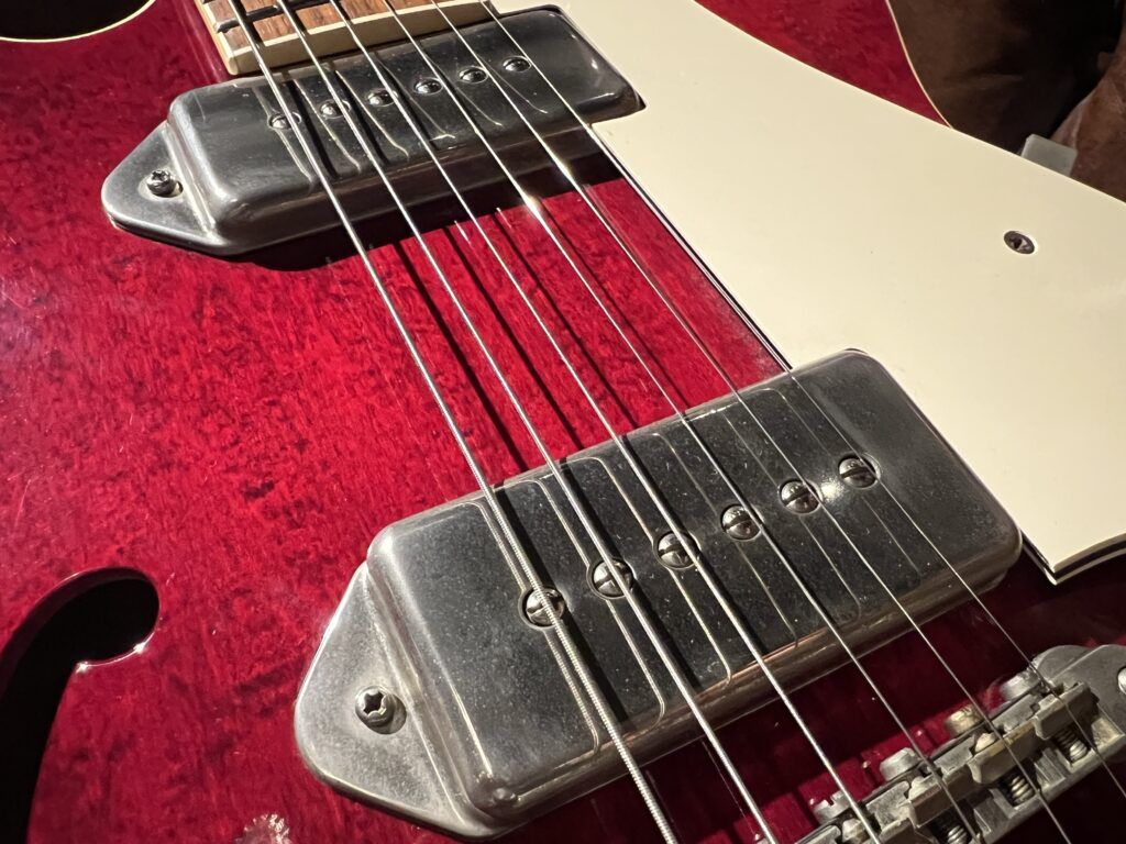 Epiphone Japan Casino 1999年製 オレンジラベル フルアコ ピックアップ/P90