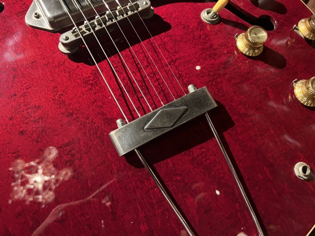Epiphone Japan Casino 1999年製 オレンジラベル フルアコ ブリッジ/テイルピース