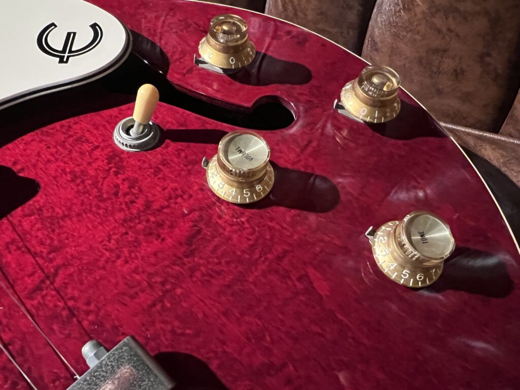 Epiphone Japan Casino 1999年製 オレンジラベル フルアコ コントロール