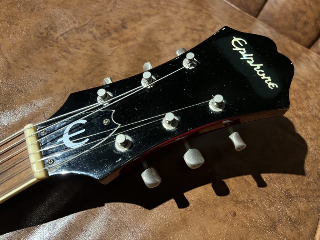 Epiphone Japan Casino 1999年製 オレンジラベル フルアコ ヘッドロゴ
