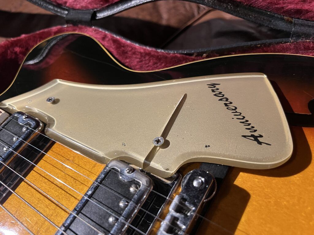 Gretsch 7560 Double Anniversary  1974年製 ビンテージギター ピックガード