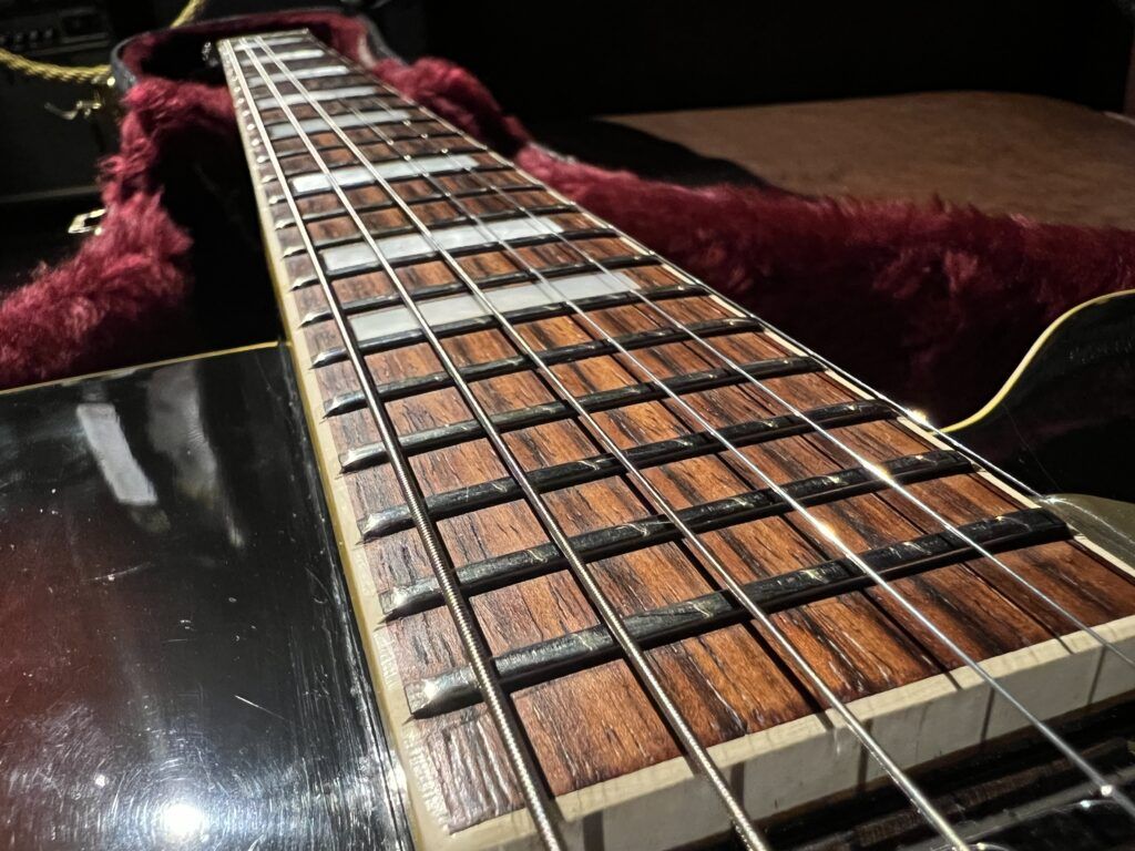 Gretsch 7560 Double Anniversary  1974年製 ビンテージギター 指板