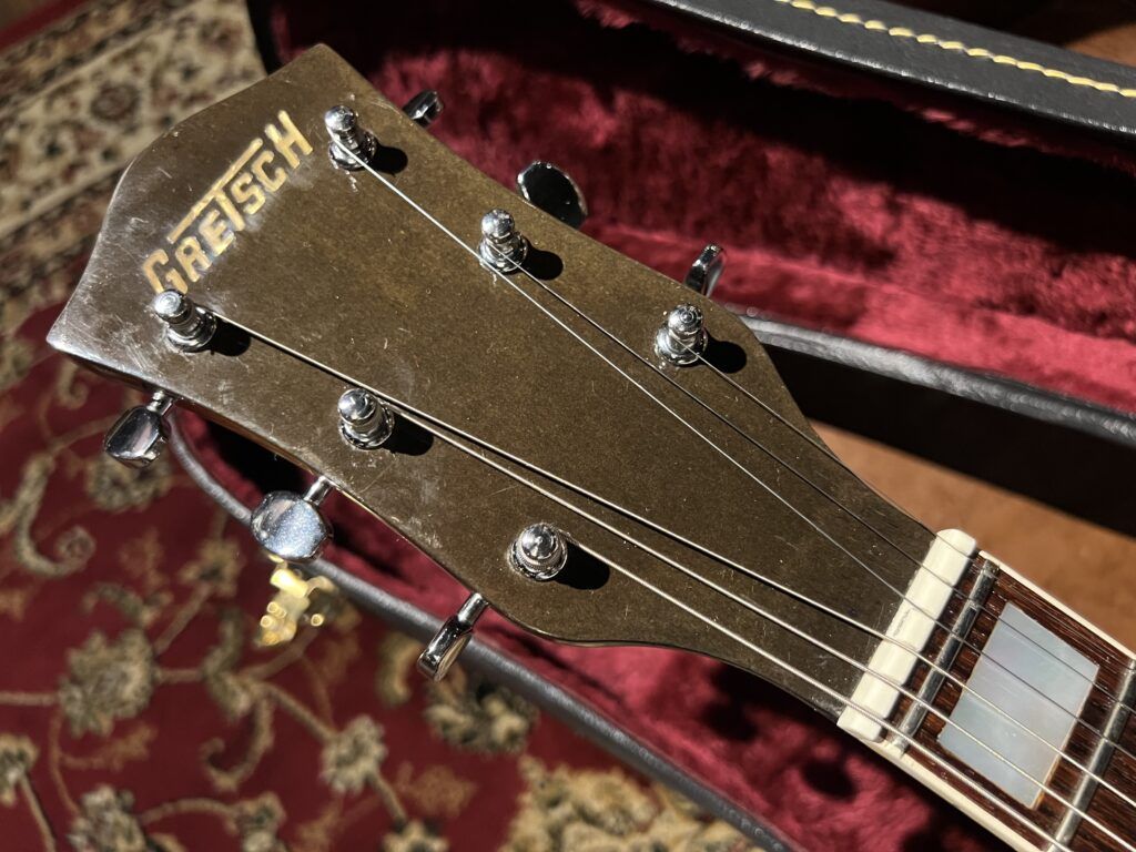 Gretsch 7560 Double Anniversary 1974年製 ビンテージギター ヘッドロゴ