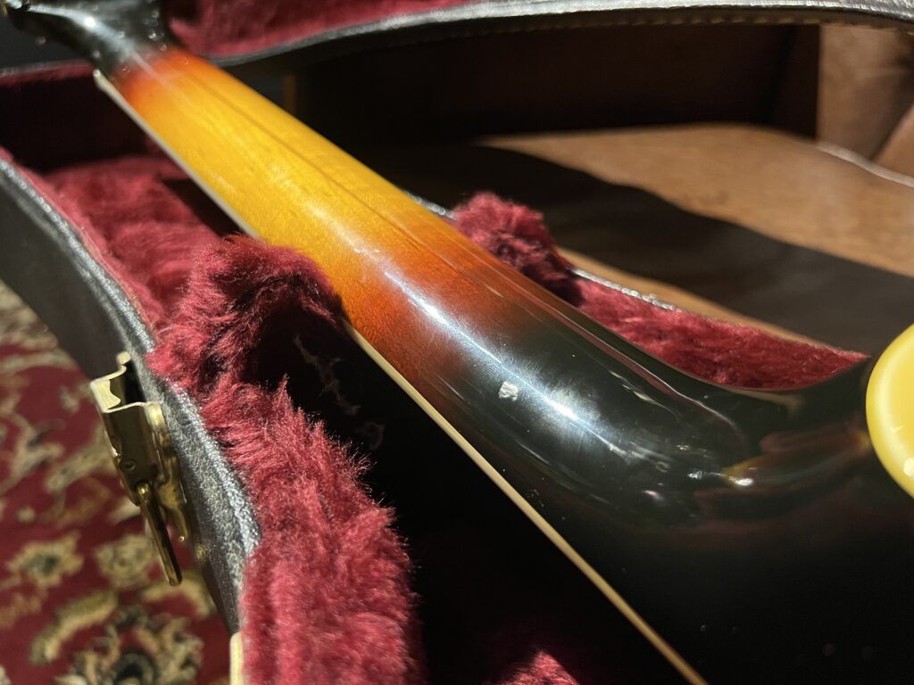 Gretsch 7560 Double Anniversary  1974年製 ビンテージギター ネック