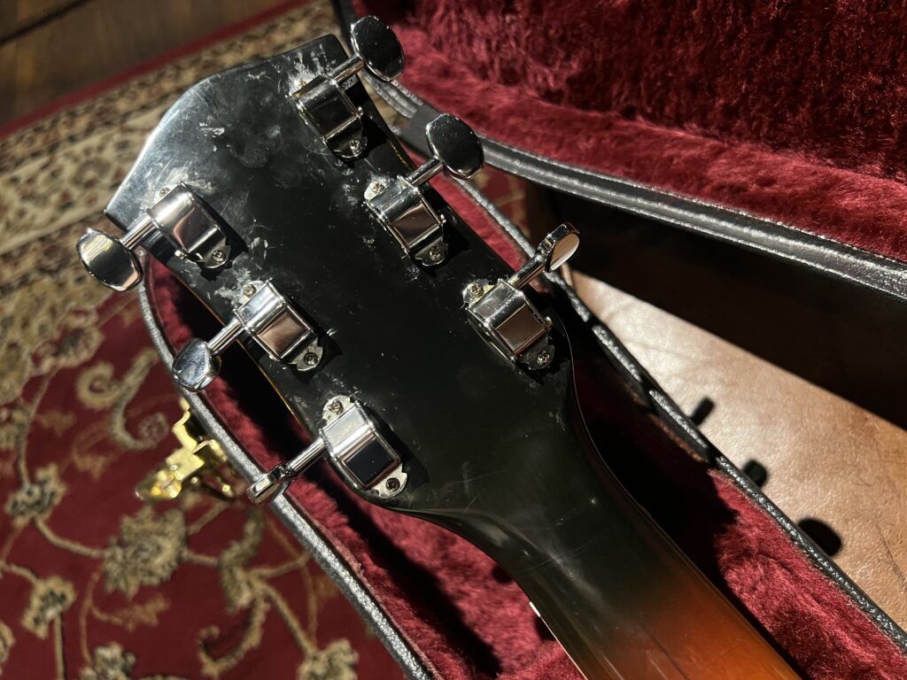 Gretsch 7560 Double Anniversary  1974年製 ビンテージギター ペグ