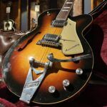 島根県松江市より、Gretsch 7560 Double Anniversary  1974年製 ビンテージフルアコギターを買取させて頂きました！
