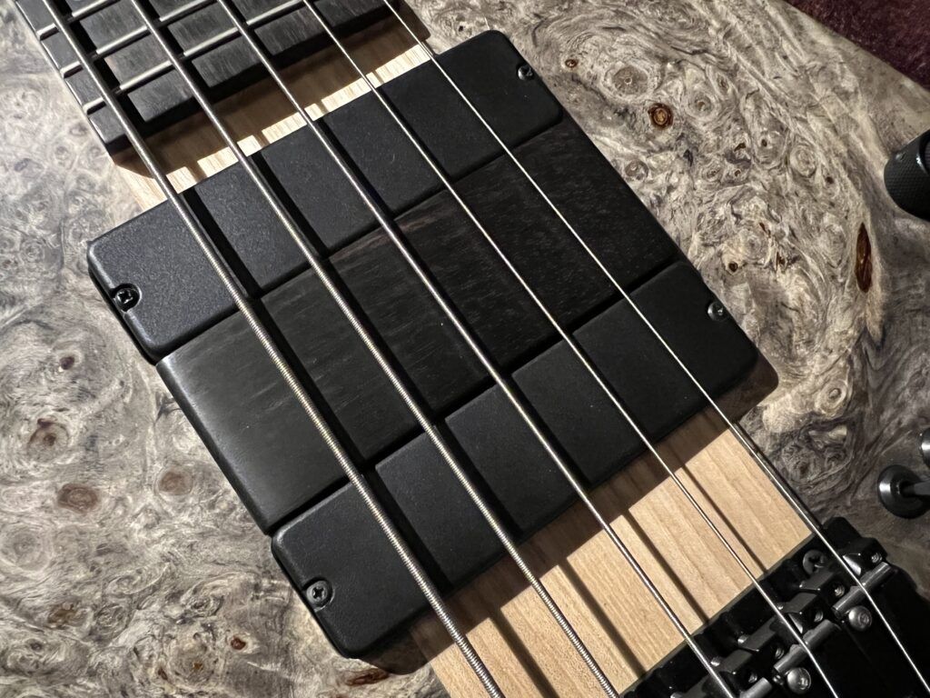 Fodera Matt Garrison Signature Imperial 5st 2017 エレキベース ピックアップ/フィンガーランプ