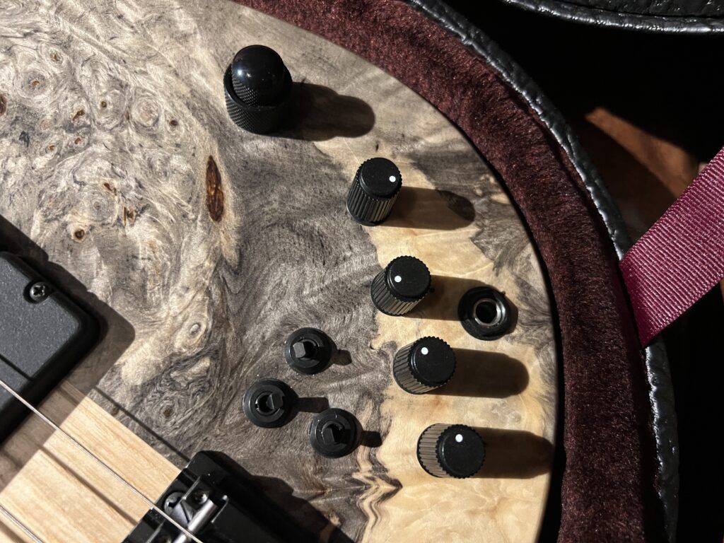 Fodera Matt Garrison Signature Imperial 5st 2017 エレキベース コントロール