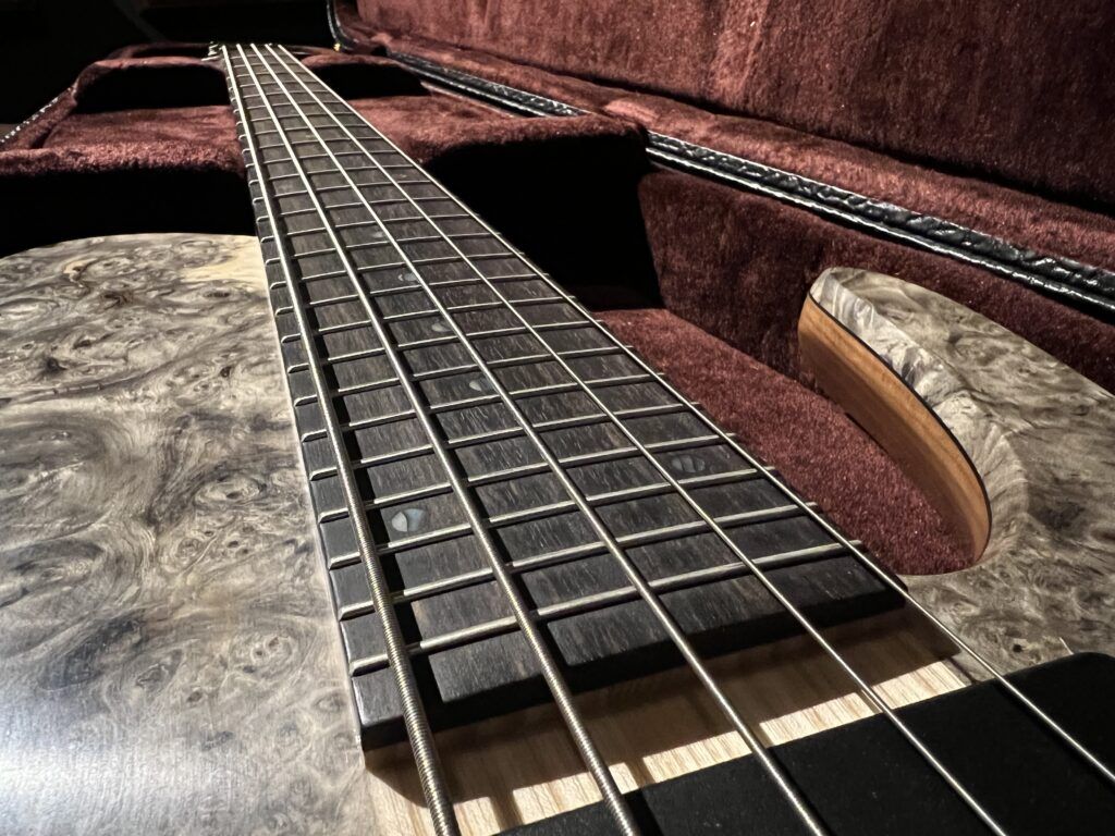 Fodera Matt Garrison Signature Imperial 5st 2017 エレキベース 指板