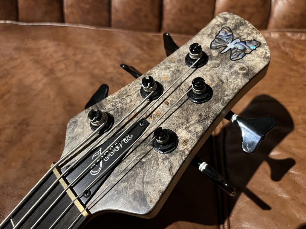 Fodera Matt Garrison Signature Imperial 5st 2017 エレキベース ヘッドロゴ