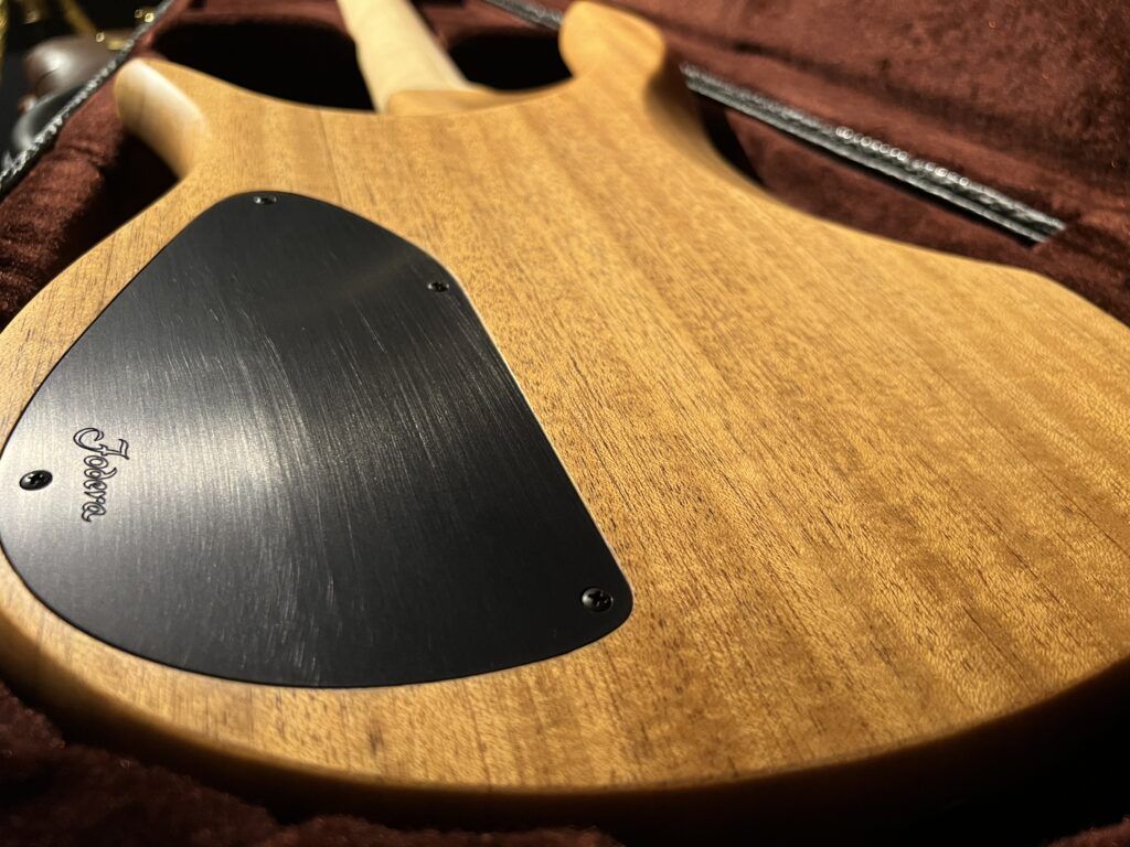 Fodera 2020 Anniversary Monarch 4 Deluxe エレキベース ボディ裏