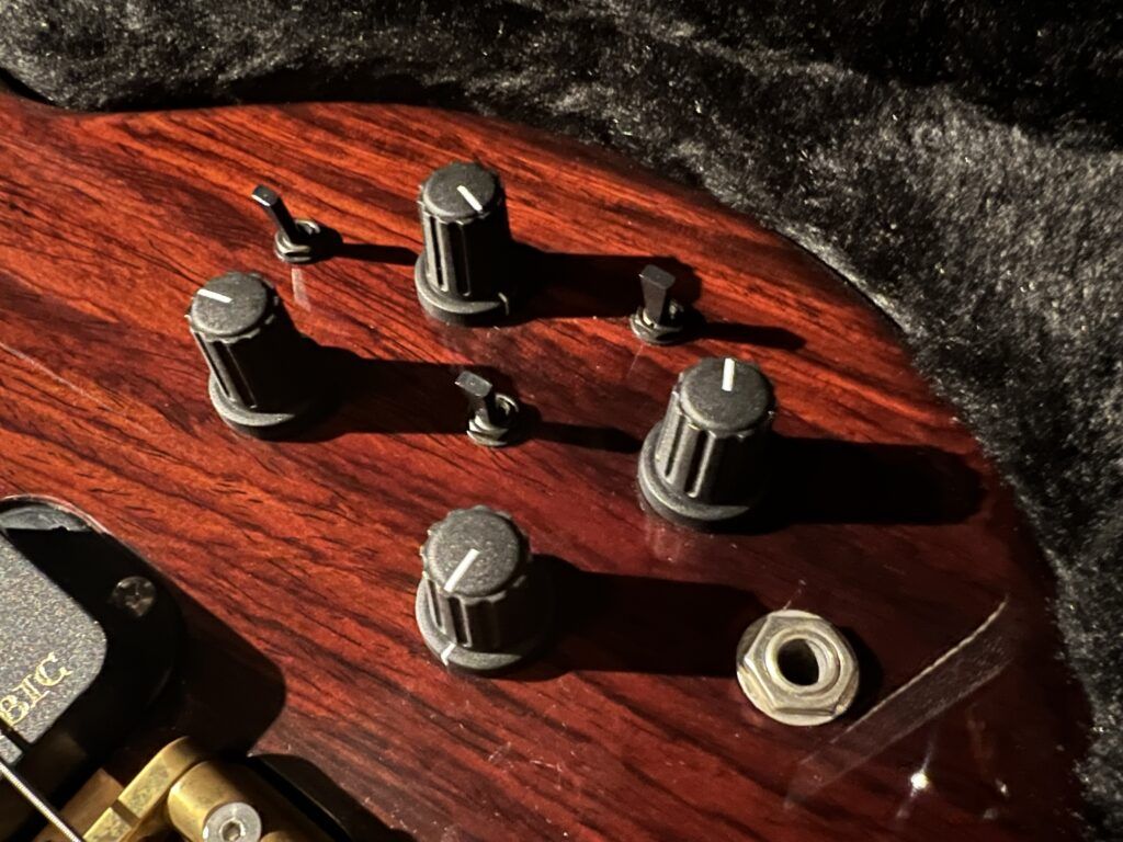 Alembic SCSB4 Stanley Clarke Signature Deluxe 4 2017 エレキベース コントロール