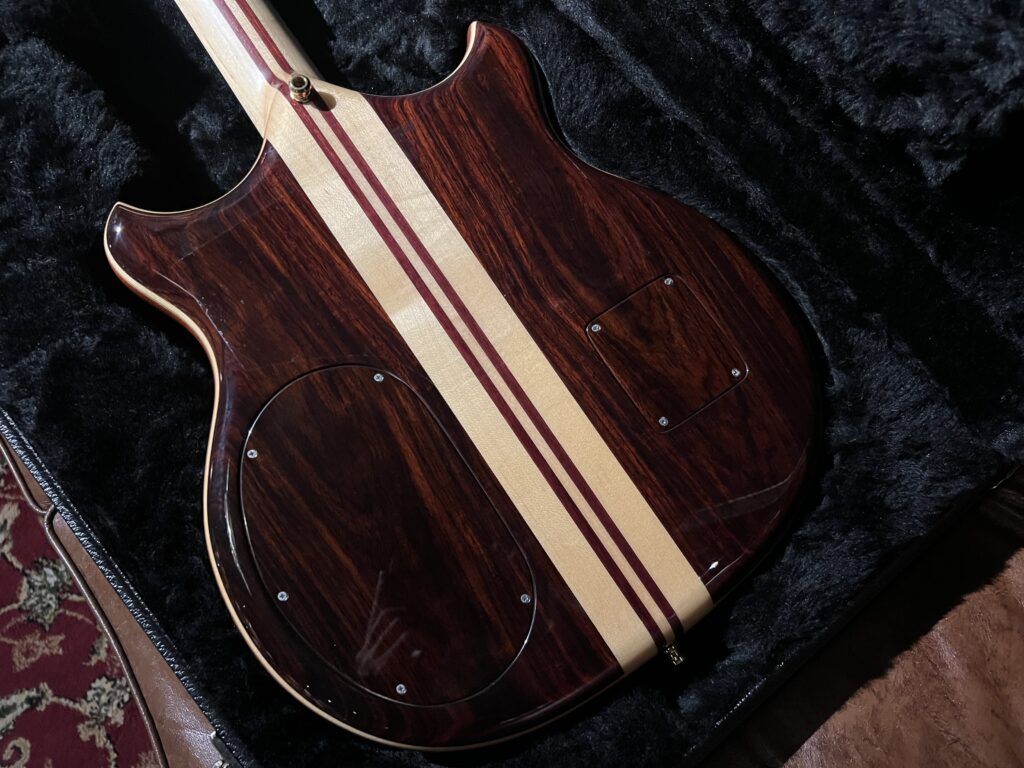 Alembic SCSB4 Stanley Clarke Signature Deluxe 4 2017 エレキベース ボディ裏
