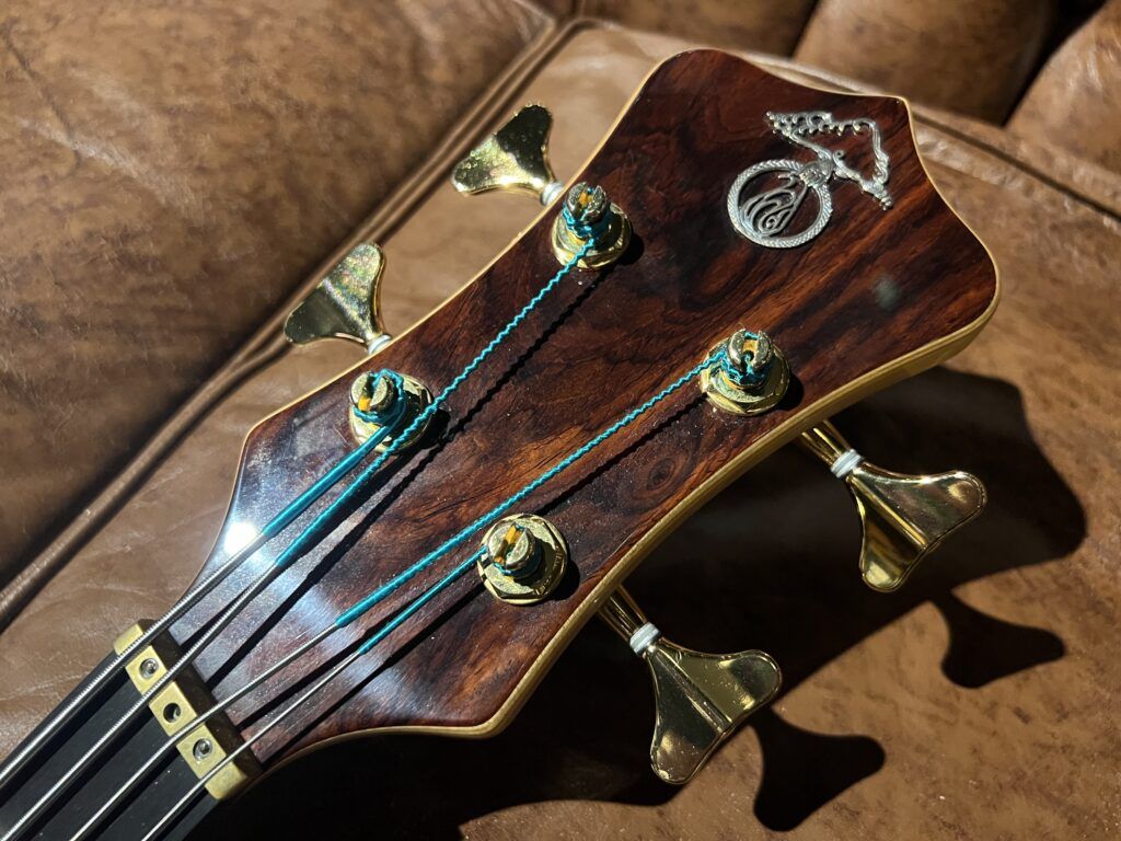 Alembic SCSB4 Stanley Clarke Signature Deluxe 4 2017 エレキベース ヘッドロゴ