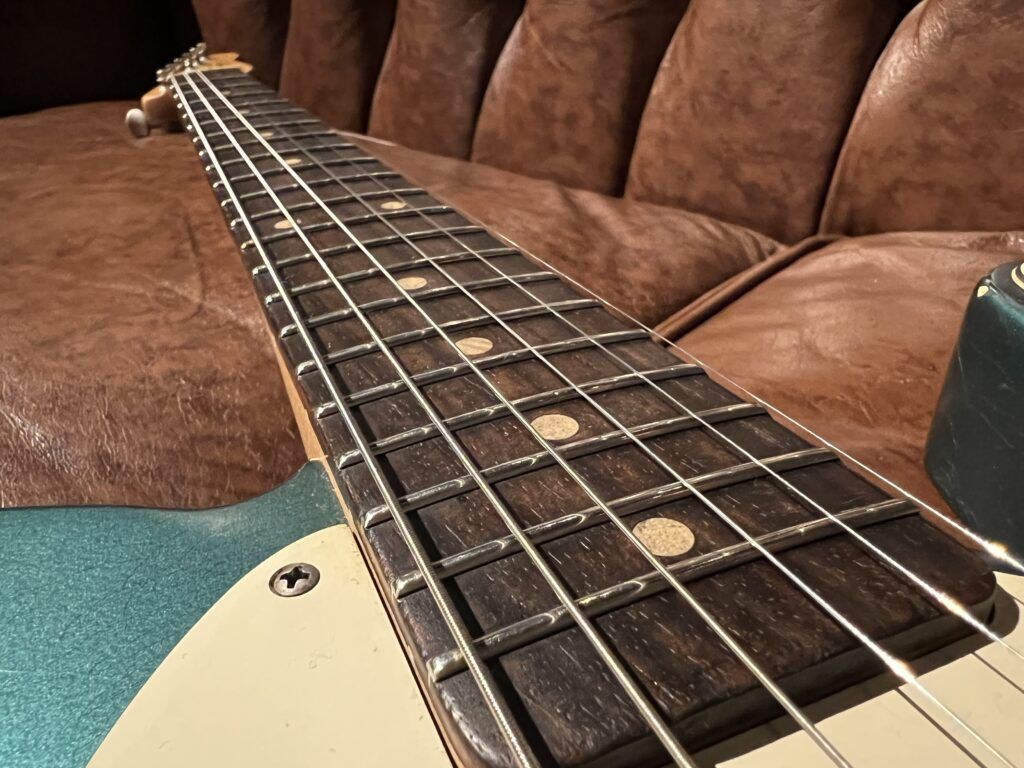 Danocaster Single Cut エレキギター 指板
