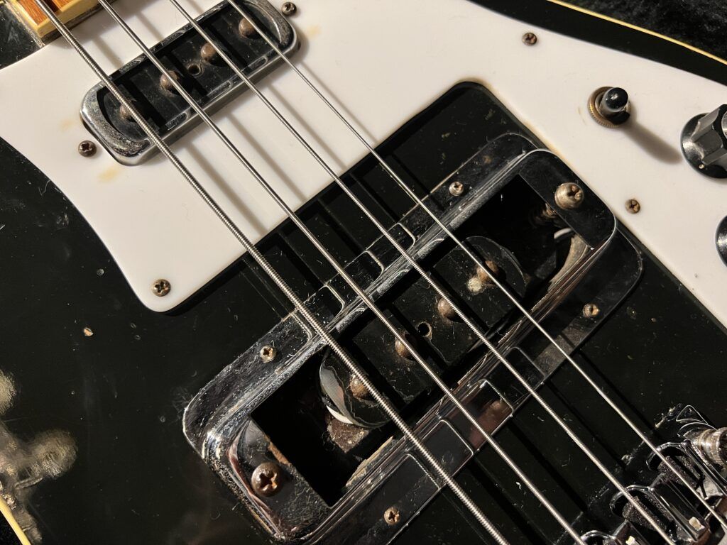 Rickenbacker 4001 Jetglo 1977年製 エレキベース ピックアップ