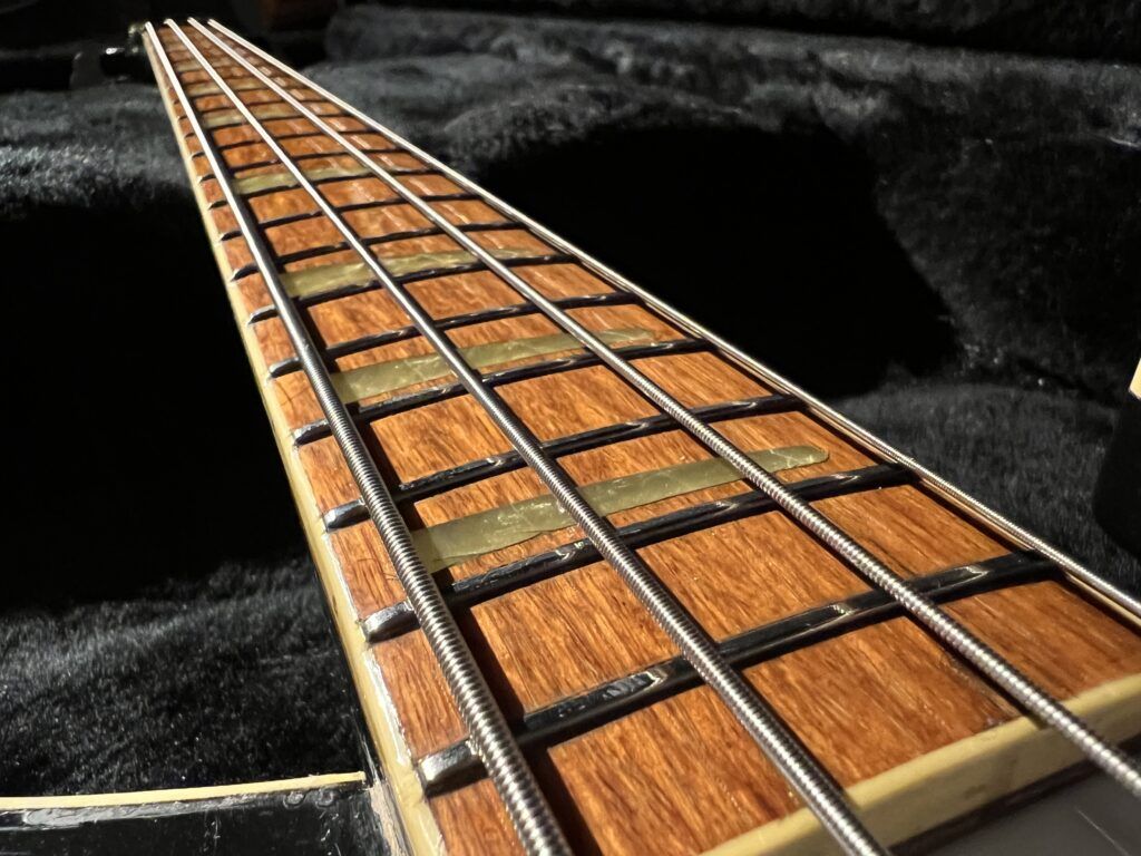 Rickenbacker 4001 Jetglo 1977年製 エレキベース 指板