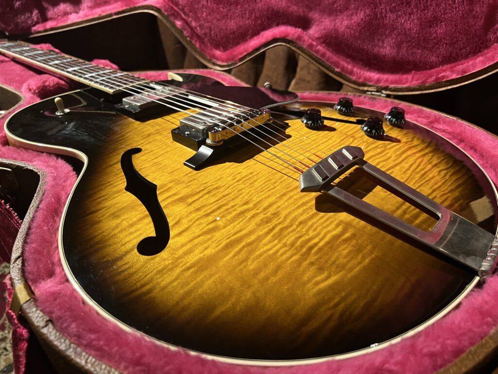 Gibson ES-175 1993年製 フルアコ トップ杢目