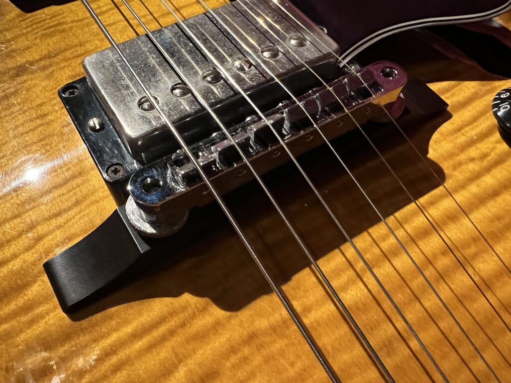 Gibson ES-175 1993年製 フルアコ ブリッジ