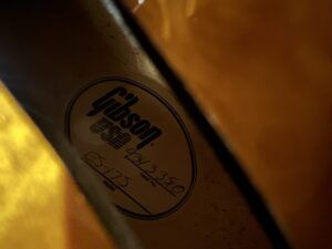 Gibson ES-175 1993年製 フルアコ ラベル