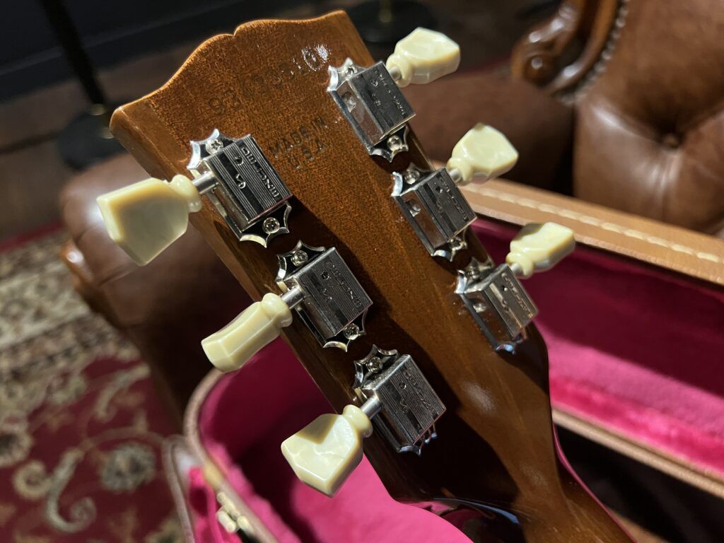 Gibson ES-175 1993年製 フルアコ ペグ