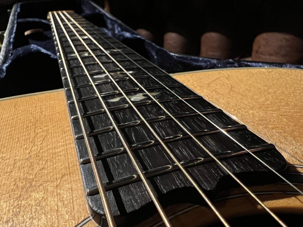 Gibson Custom Line CL-40 Artist 1997年製 アコースティックギター 指板