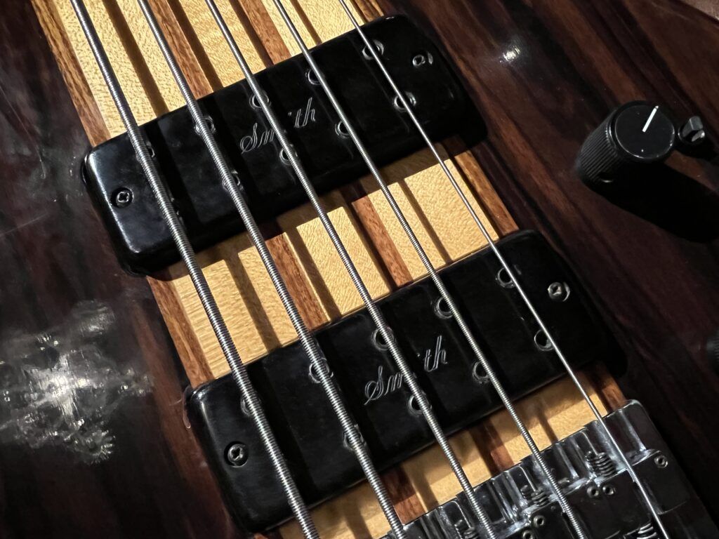 Ken Smith BSR5 Macassar Ebony エレキベース ピックアップ