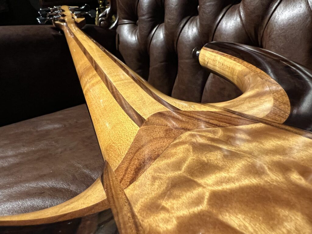 Ken Smith BSR5 Macassar Ebony エレキベース ネック