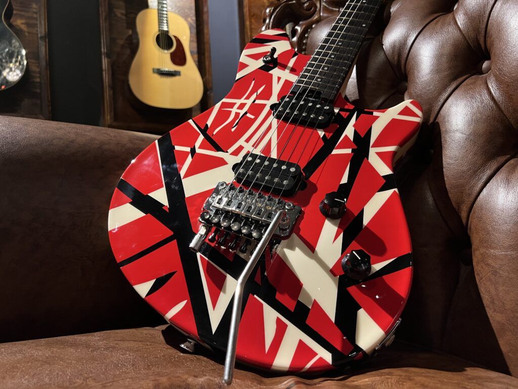 EVH Wolfgang Special Ebony FB Red Black and White エレキギター
