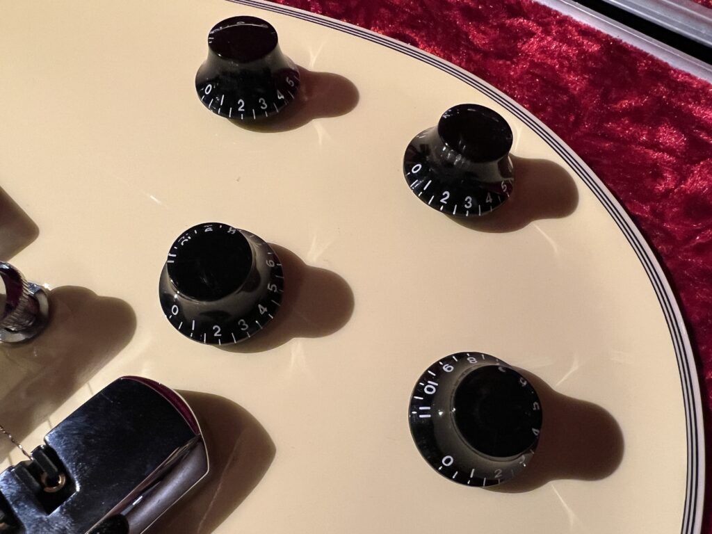 EVH Wolfgang Custom White エレキギター コントロール