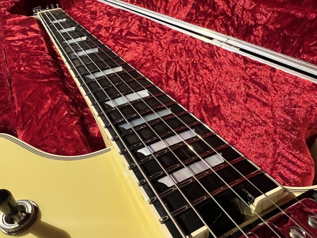 EVH Wolfgang Custom White エレキギター 指板