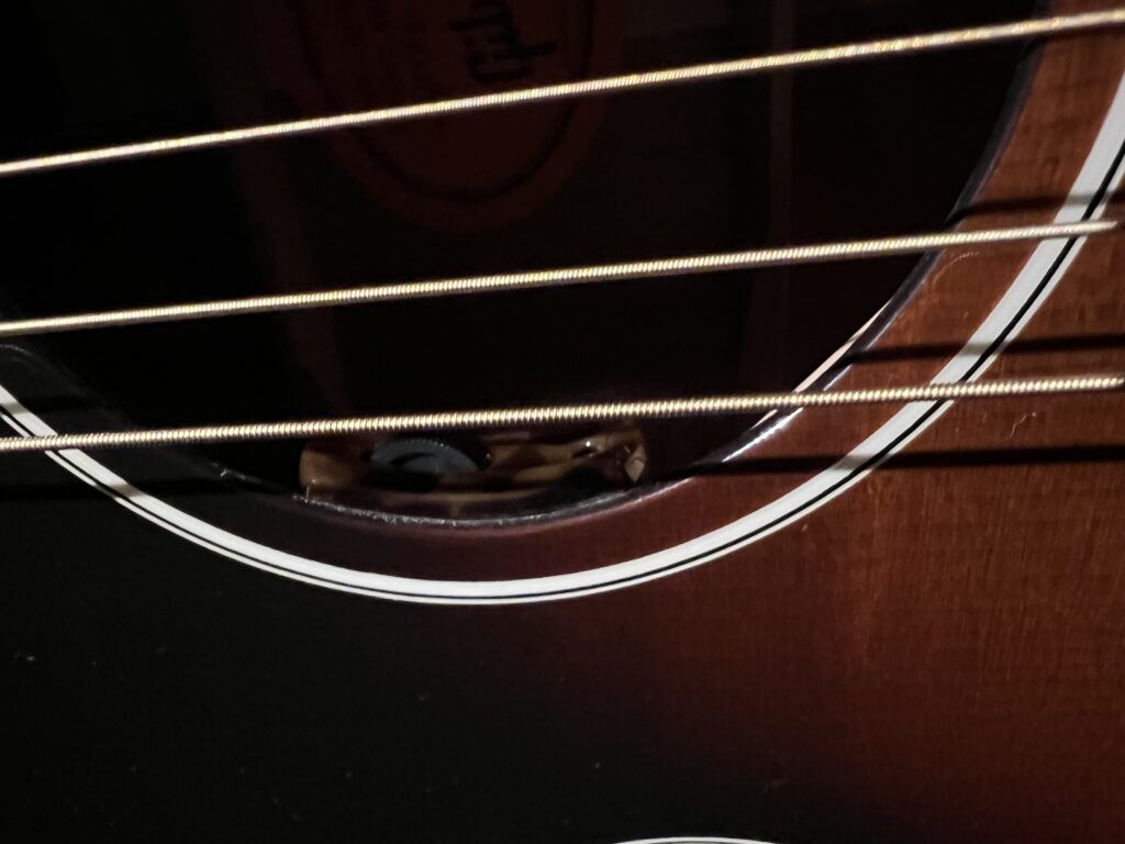 Gibson Custom Shop B-25 3/4 2019年製 アコースティックギター コントロール部