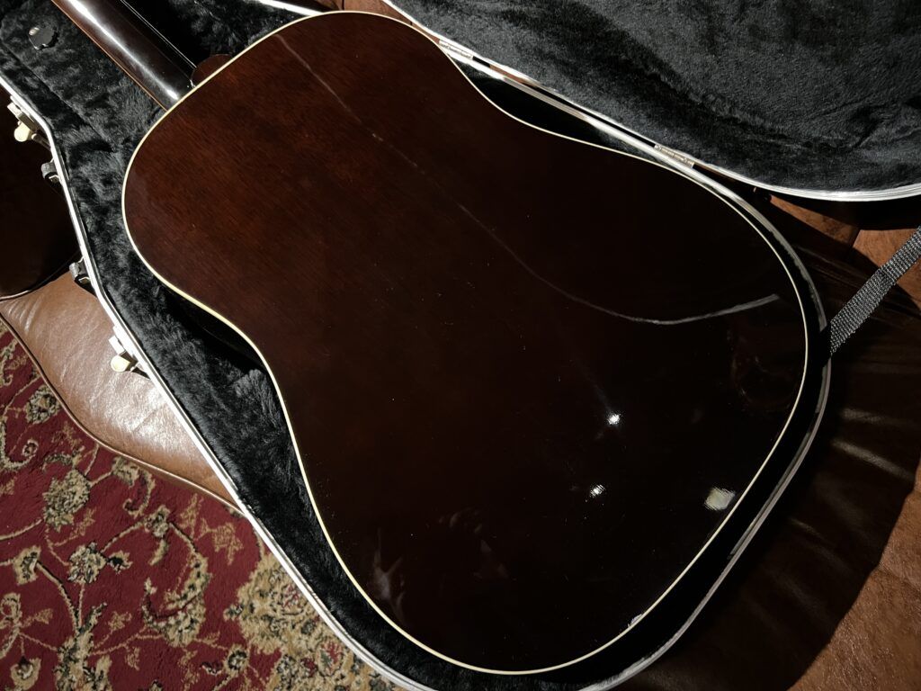 Gibson 1962 J-45 1999年製 アコースティックギター ボディ裏