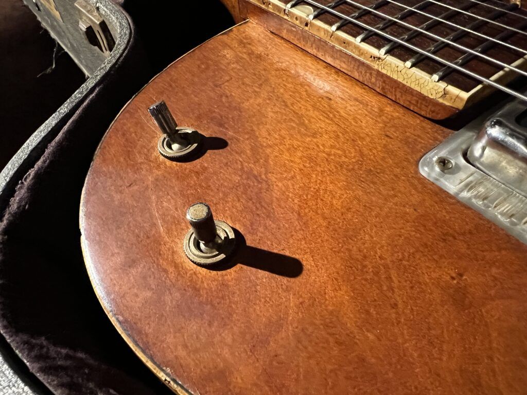 Gretsch Tennessean 1967年製 フルアコギター セレクタースイッチ