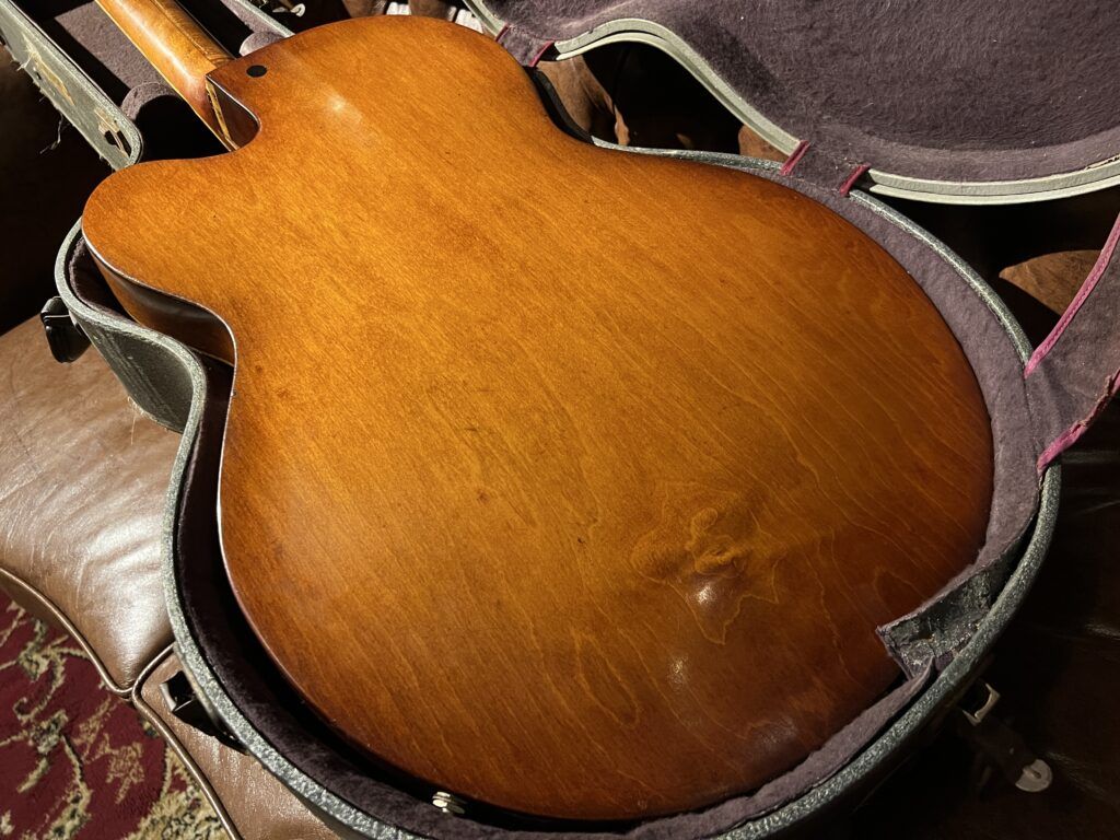 Gretsch Tennessean 1967年製 フルアコギター ボディ裏