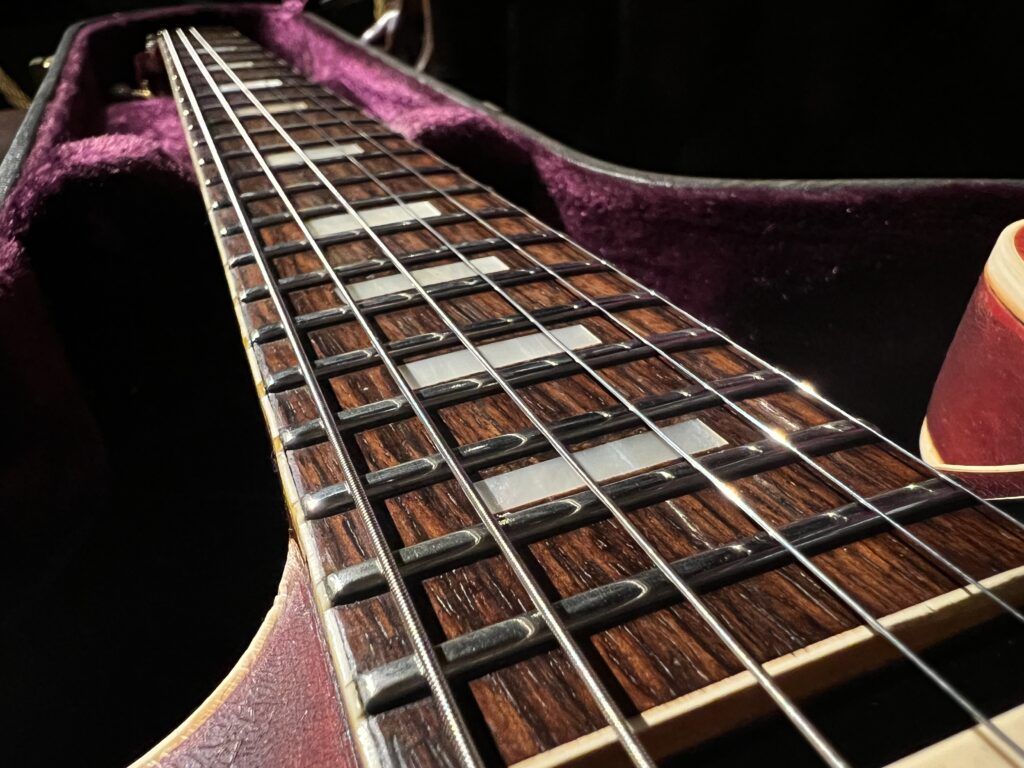 Gibson ES-335TD 70年代 セミアコギター 指板