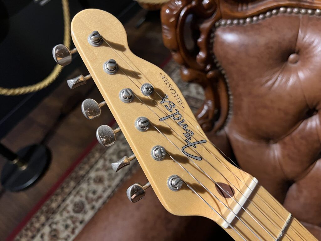 Fender Made in Japan Heritage 50s Telecaster エレキギター ヘッドロゴ