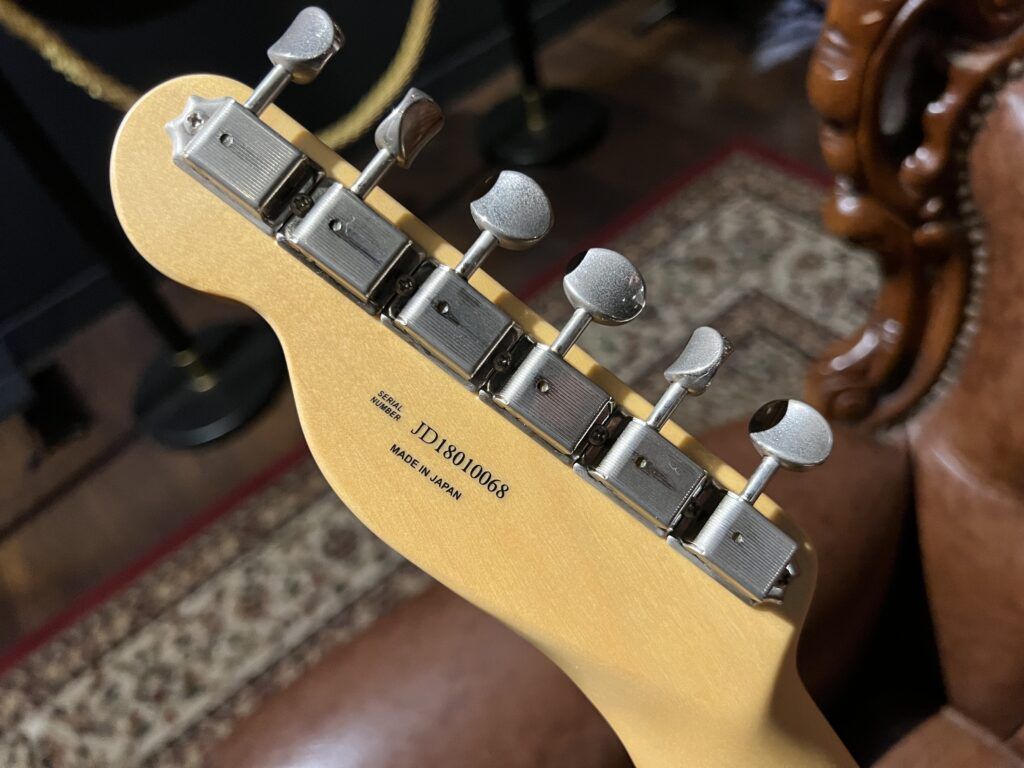 Fender Made in Japan Heritage 50s Telecaster エレキギター ペグ