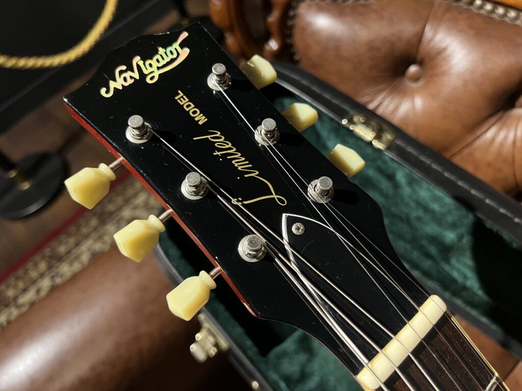 Navigator N-LP680 2013年製 エレキギター ヘッドロゴ