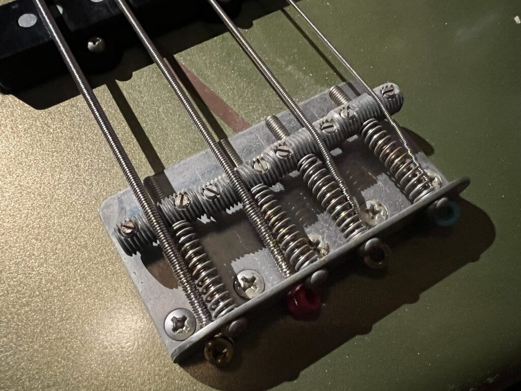 Fullertone Guitars JAY-BEE 60 エレキベース ブリッジ