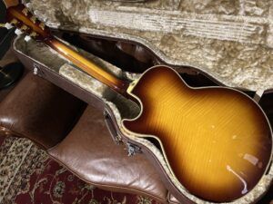 Ibanez GB100 Brown Sunburst フルアコギター 裏面