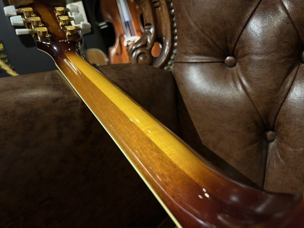 Ibanez GB100 Brown Sunburst フルアコギター ネック