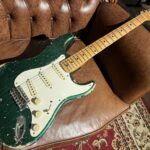 Scoop Creation Works '57-ST Green Metallic Hard Aged エレキギター 全体