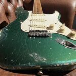 Scoop Creation Works '57-ST Green Metallic Hard Aged エレキギター ボディトップ