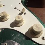 Scoop Creation Works '57-ST Green Metallic Hard Aged エレキギター コントロール