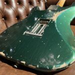 Scoop Creation Works '57-ST Green Metallic Hard Aged エレキギター ボディ裏