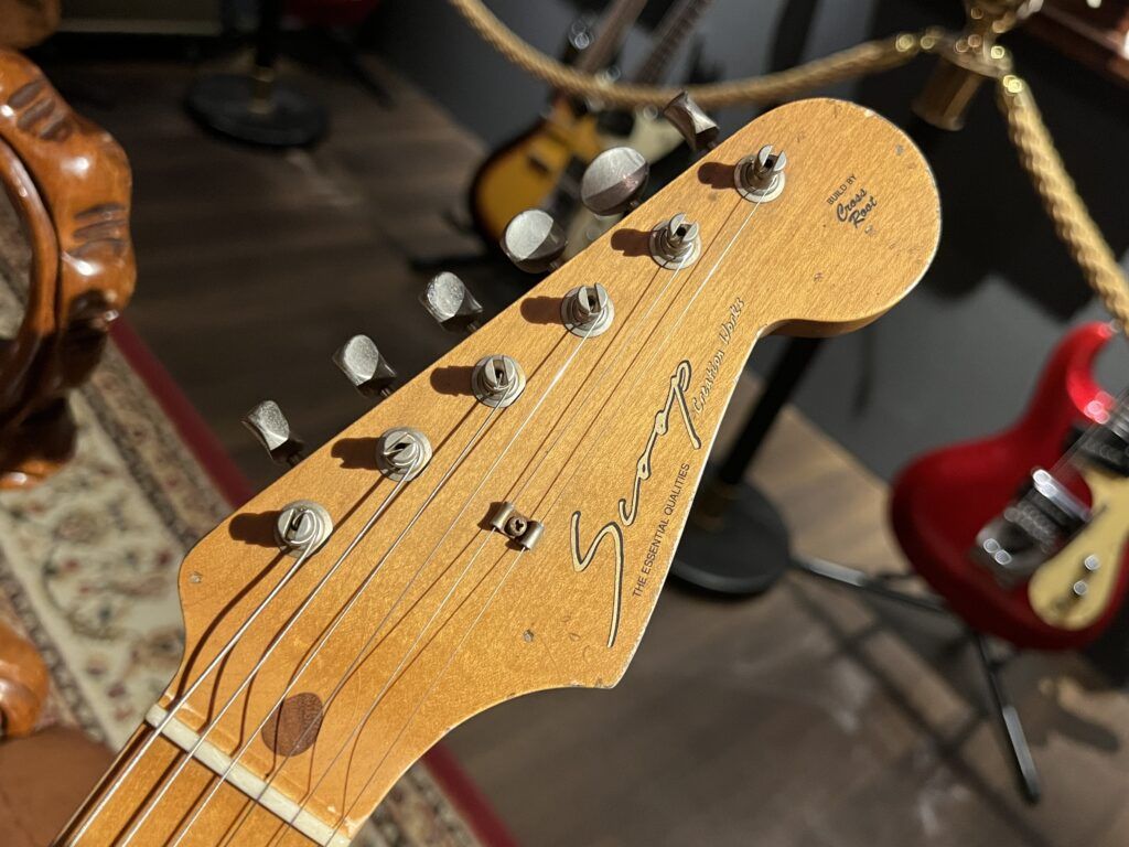 Scoop Creation Works '57-ST Green Metallic Hard Aged エレキギター ヘッド
