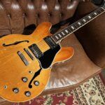 Gibson Memphis 2016 ES-335 Faded Light Burst セミアコギター 全体